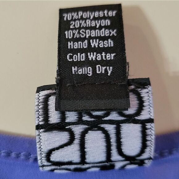 Clara Sun Woo Periwinkle Long Scoop Tank - Picture 8 of 11